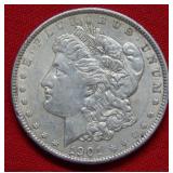 1901 Morgan Silver Dollar