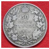 1919 Canada Half Dollar