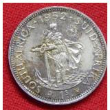 1952 South Africa Silver Shilling