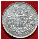 1941 Canada Half Dollar