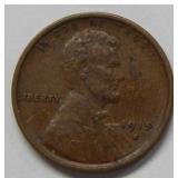 1915 S Lincoln Wheat Cent