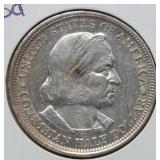 1893 Columbian Expo Silver Commem Half Dollar