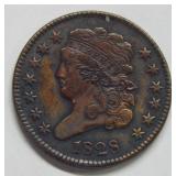 1828 Half Cent