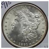 1891 S Morgan Silver Dollar