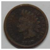 1867 Indian Head Cent