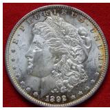 1892 O Morgan Silver Dollar