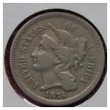 1876 Three Cent Nickel