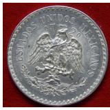 1943 Mexico Un Peso