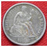 1883 Seated Liberty Silver Dime