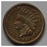 1863 Indian Head Cent