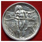 1938 Oregon Trail Silver Commemorative Half Dollar