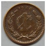 1946 Mexico Centavos