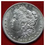 1879 S Morgan Silver Dollar REV of 1878 S