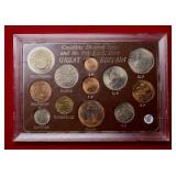 1967 Great Britain 12PC Coin Set