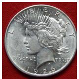 1926 D Peace Silver Dollar