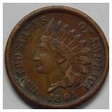 1864 Indian Head Cent