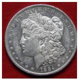 1884 O Morgan Silver Dollar -- Proof Like