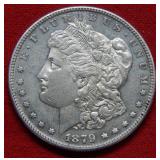 1879 S Morgan Silver Dollar REV of 1878 S