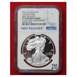 2016 W American Eagle NGC PF70 1 Ounce Silver