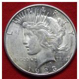 1923 S Peace Silver Dollar