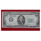 1934 C $100 Federal Reserve Note