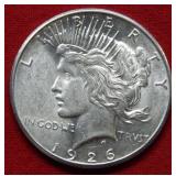 1926 S Peace Silver Dollar