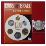 1948-1969 Coins of Israel & 2006 Maui Trade $