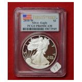 2010 W American Eagle PCGS PR69DCAM 1 oz Silver