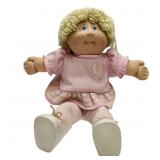 Cabbage Patch Kids Blonde Hair Doll with Pink Dres