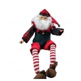 Christmas Toy Gnome with Red Hat and Plaid Jacket