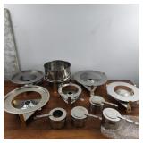 Stainless Steel Chafing Dish Set with Stands