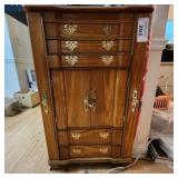 Rosalco Oak Jewlery Armoire