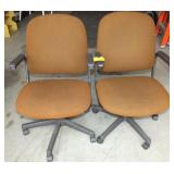 (2) ROLLING OFFICE CHAIRS