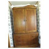 ARMOIRE - 83.5" H X 49" W AT BASE X 24" D