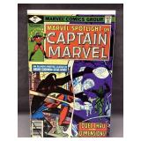 CAPTAIN MARVEL 4 COMIC BOOK VGC, BAGGED AND