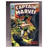 CAPTAIN MARVEL 7 COMIC BOOK GC, BAGGED AND BOARDED