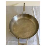 12 INCH STAINLESS STEEL CALPHALON FRYING PAN.