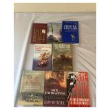 LOT OF 8 BOOKS WAR/ BATTLES/ US MILITARY