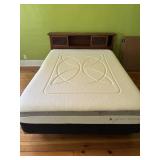 FULL SIZED BED HEADBOARD AND MATTRESS SET