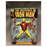 9 X 13 INCH IRON MAN COMIC BOOK COVER TIN SIGN