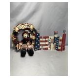 PATRIOTIC DECOR LOT