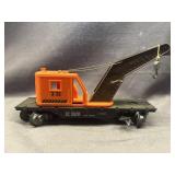 VINTAGE 9.5 INCH MARX TOY CRANE CAR X 35 IC 1020