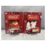 JOHNNY LIGHTNING COCA-COLA XMAS DIE CAST LOT