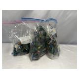 3x 50-COUNT MULTICOLOR XMAS LIGHTS