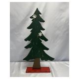 WOODEN XMAS TREE DECOR 24"