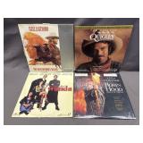 LOT OF 4 VINTAGE MOVIE LASERDISCS