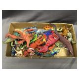 BOG LOT OF DINOSAUR TOYS