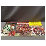 3 VINTAGE 1969 SPORTS ILLUSTRATED MAGAZINES.