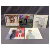 LOT OF 5 VARIOUS GOOD CONDITION RECORD ALBUMS