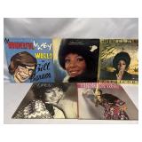 5- VINYL RECORD ALBUMS GOOD-EXCELLENT CONDITION